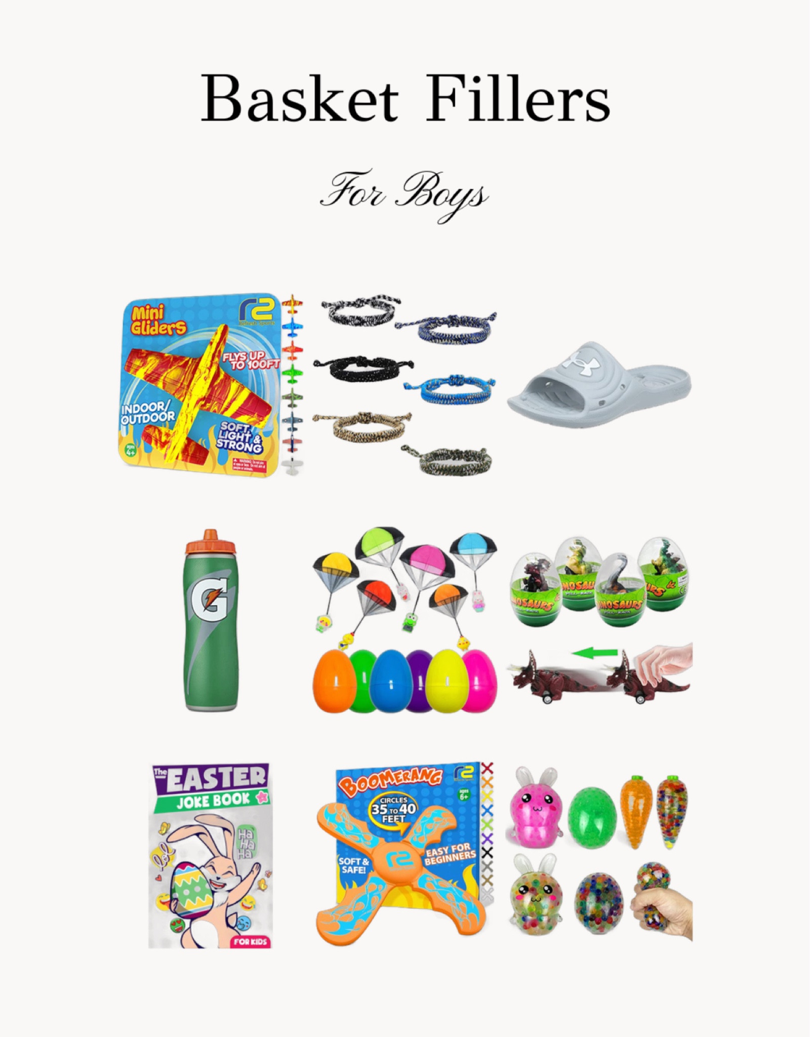 Easter basket fillers for your guys!

#LTKfindsunder50 #LTKSeasonal #LTKkids