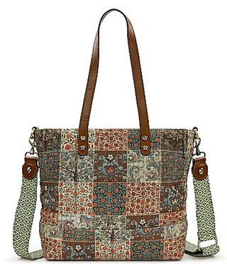 Patricia Nash Perugia Floral Patchwork Tote Bag - Nordic Patchwork | Dillard's