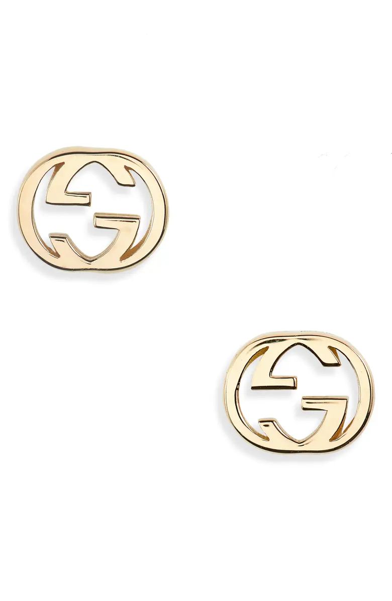 Gucci Interlocking-G Stud Earrings | Nordstrom | Nordstrom