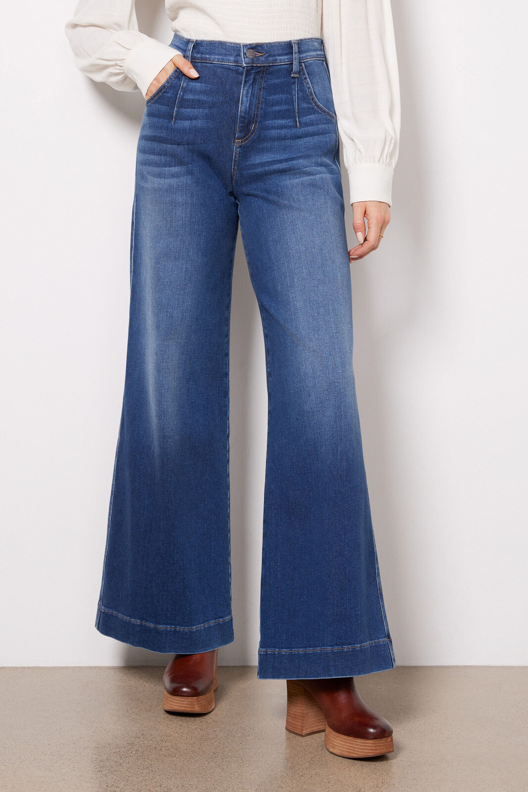 Faux Pleat Trouser | Evereve