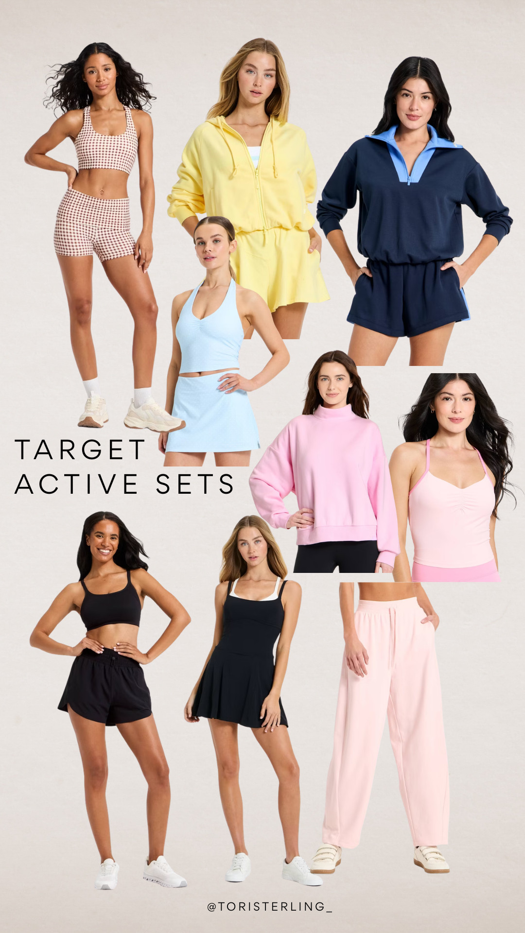 Target Active Sets! 

 #LTKootd #LTKfitnessgoals #LTKActive