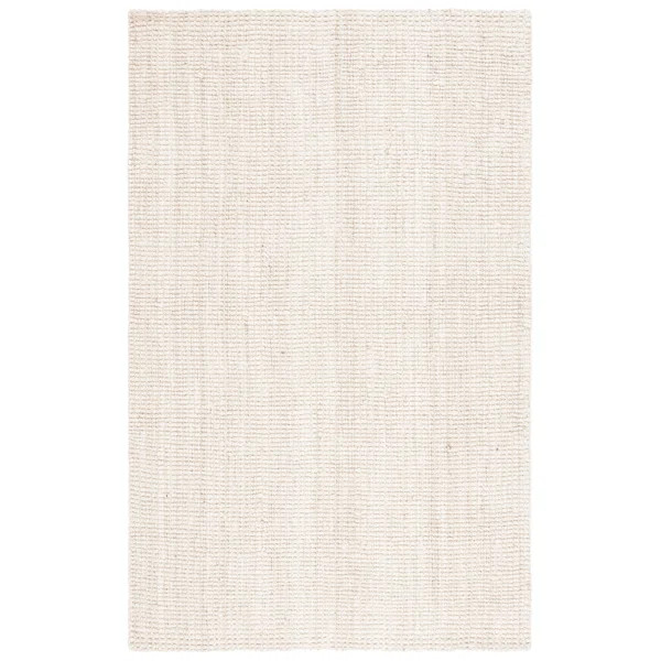 Debroh Natural Fiber Hand Woven Jute Solid Color Rug | Wayfair North America