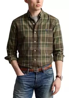 Classic Fit Plaid Performance Shirt | Belk