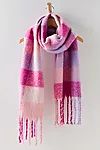 Piper Plaid Recycled Blend Fringe Scarf | Free People (Global - UK&FR Excluded)