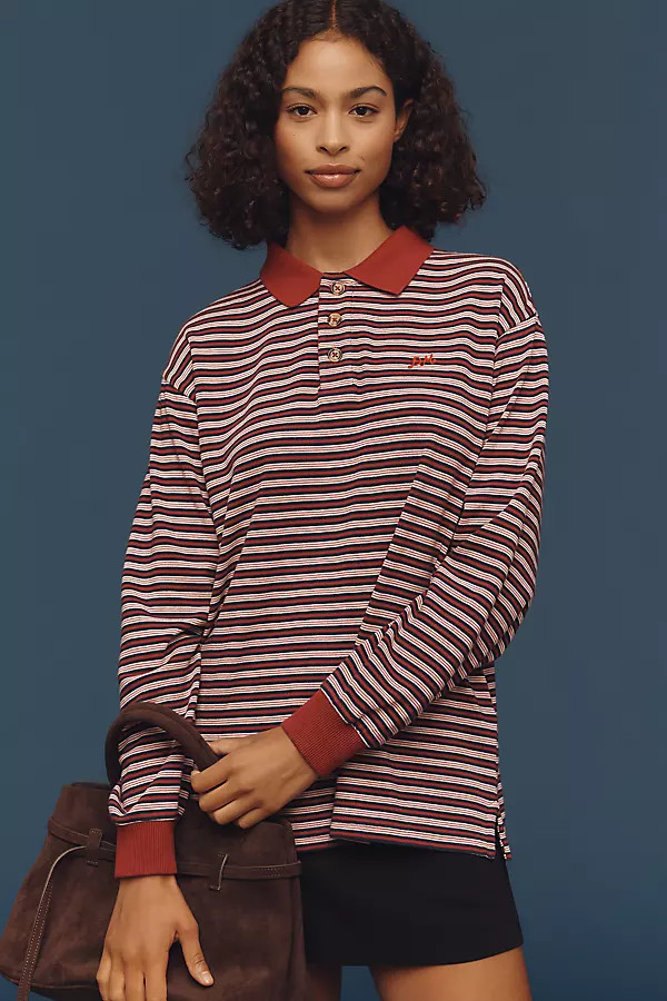Damson Madder Remie Rugby Shirt | Anthropologie (US)