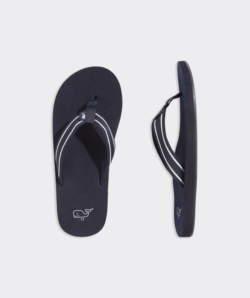 Sailor Stripe Flip Flops | vineyard vines