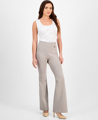 I.N.C. International Concepts Petite High-Rise Flare Pants, Exclusively at Macy's - Macy's | Macy's
