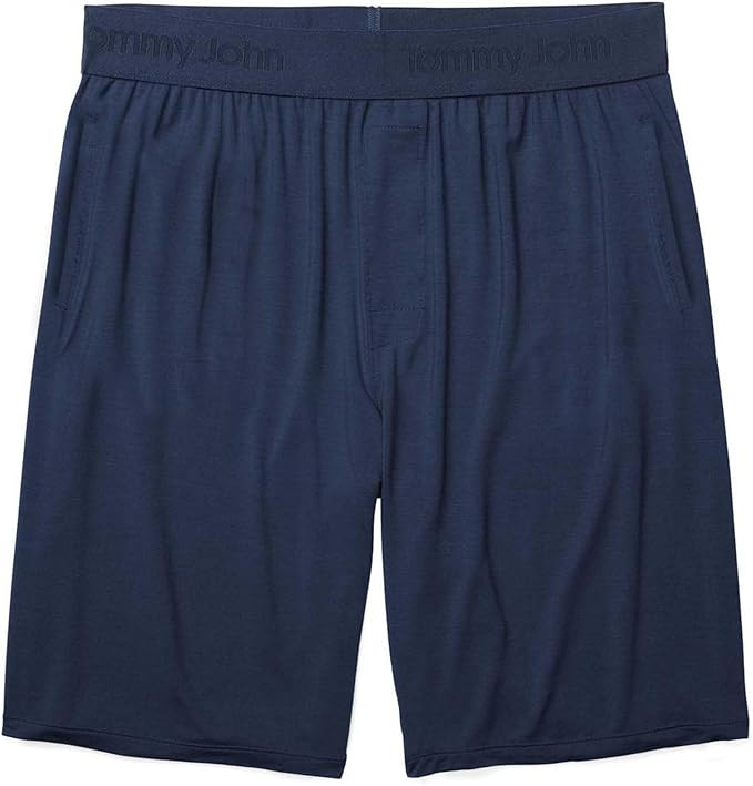 Tommy John Men's Second Skin Pajama Shorts - Comfortable Soft Sleep & Lounge Bottoms for Men | Amazon (US)