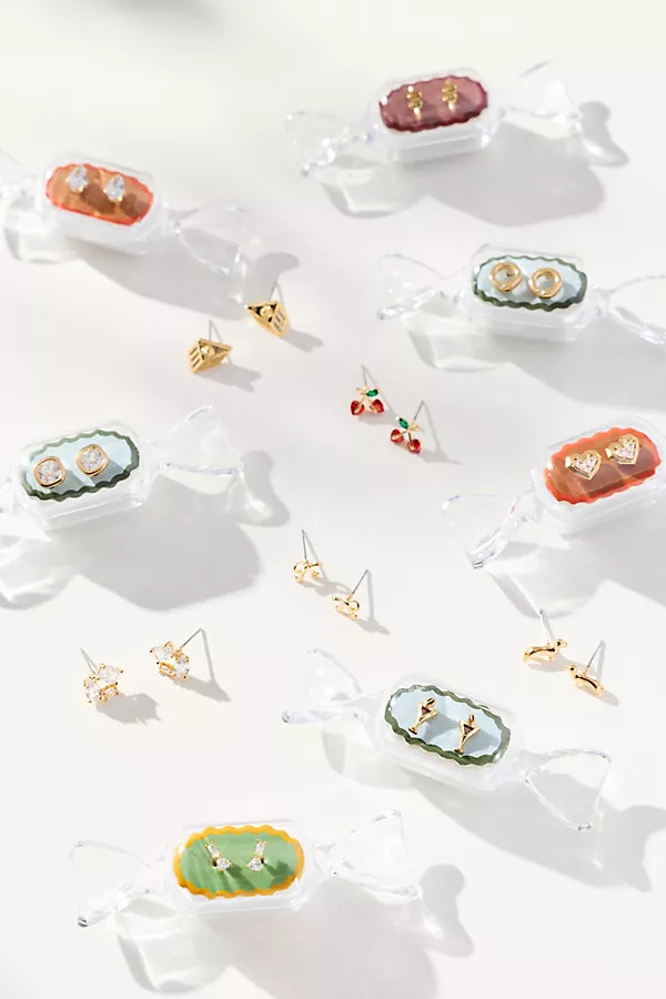 Festive Icon Stud Earrings | Anthropologie (US)