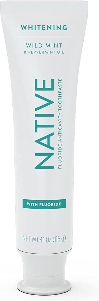 Native Toothpaste Made from Naturally-Derived Cleaners and Simple Ingredients That Safely Whitens... | Amazon (US)