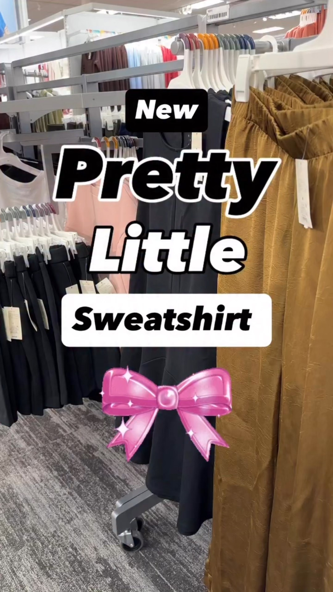 Stop it right now…it was love at first sight when I saw this pretty little sweatshirt!  I love pink, I love bows, and I love rhinestones so this was an easy add to cart item for me!  This adorable sweatshirt also comes in gray.  Check them out on your next Target run! 

* Sweatshirt - $35

#target #targetstyle #pink #fashion #bow #new #reelitfeelit #music #trend  #instagood #sweatshirt #instadaily #cute #instafashion #instamood #giftideas #holiday 
#viral #viralvideos #reels #reelsinstagram #trending #trendingreels #explore #exploremore #explorepage #foryou #foryoupage #fyp #christmas

#LTKFindsUnder50 #LTKStyleTip #LTKGiftGuide