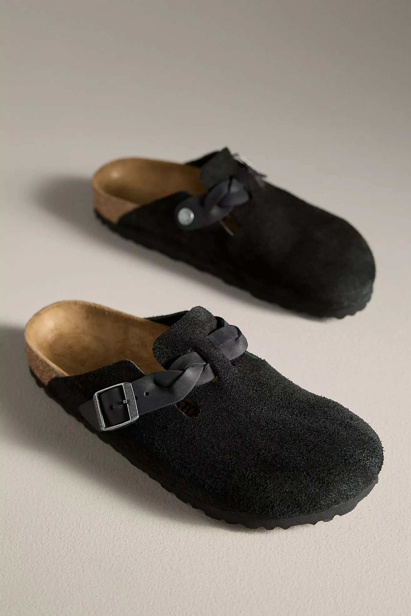 Birkenstock Boston Braided Clogs | Anthropologie (US)