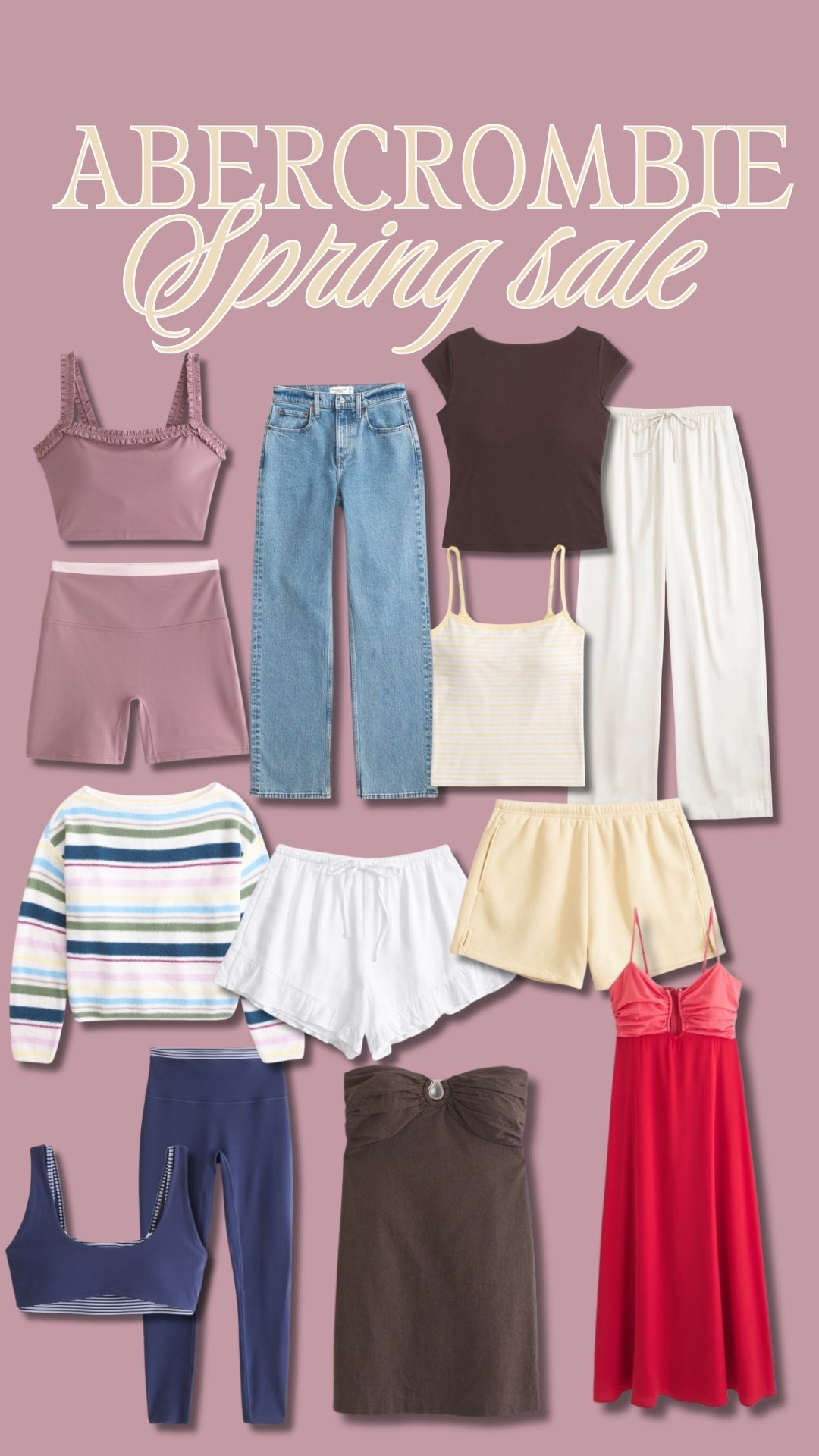 Abercrombie spring sale!! 25% off everything plus 20% off with code AF20

#LTKsalealert #LTKActive #LTKSeasonal