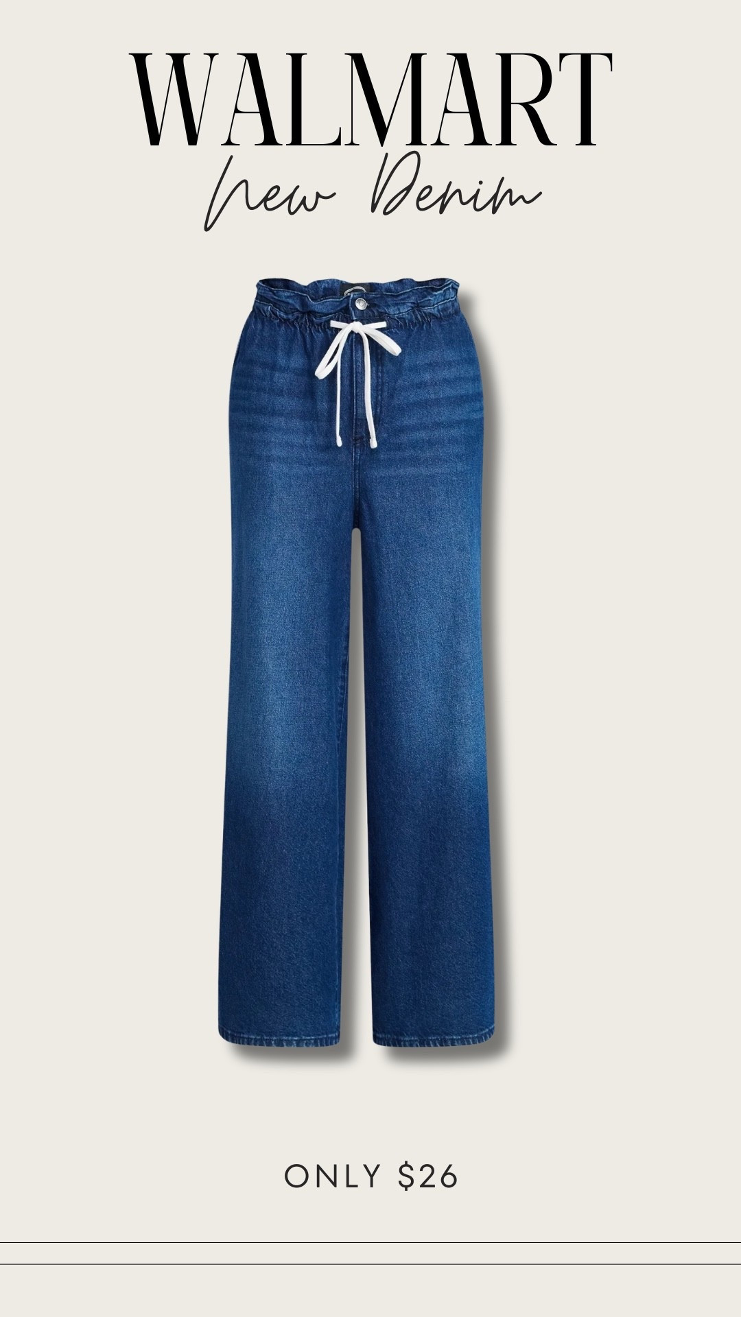 You’re joking 😳 the drawstring, the paper bag waist…all so good! I’m shocked that these jeans are under $30 👖✨🤍



#LTKSeasonal #LTKootd #LTKgrwm