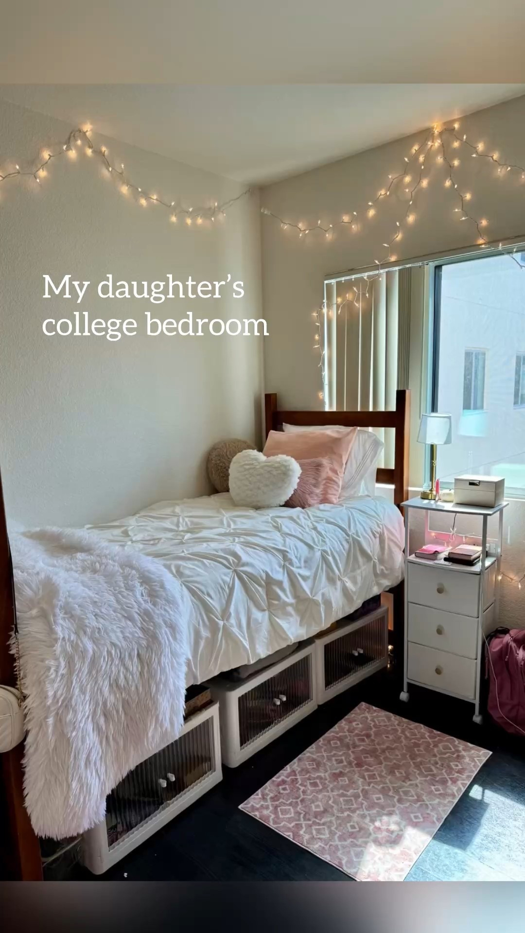 ✨Girls’ College Dorm Room🩷✨

For those getting ready to go off to college, I wanted to share some of the items we bought for my daughter’s college bedroom last year, in case it was helpful.

I linked both exact & similar items below

#collegedorm #collegeapartment #girlsdorm #dormroomdecor

#LTKHome #LTKFindsUnder50 #LTKFindsUnder100