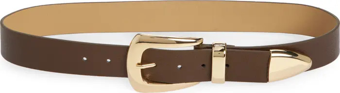 Steve Madden Puffy Buckle Faux Leather Belt | Nordstromrack | Nordstrom Rack