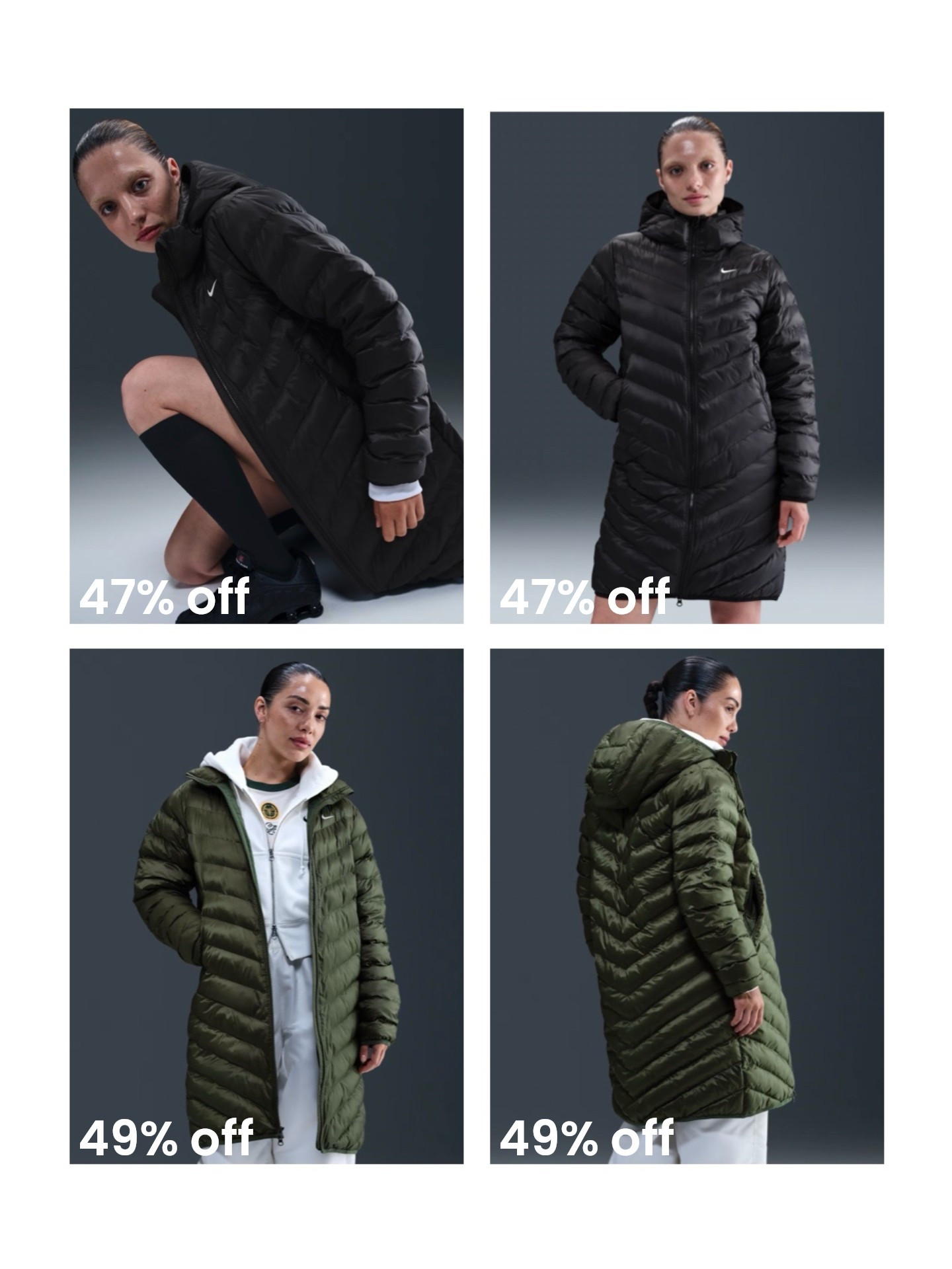 Women’s Nike winter coats on sale! Sports mom - winter wear 

#LTKSaleAlert #LTKFindsUnder100 #LTKOver40