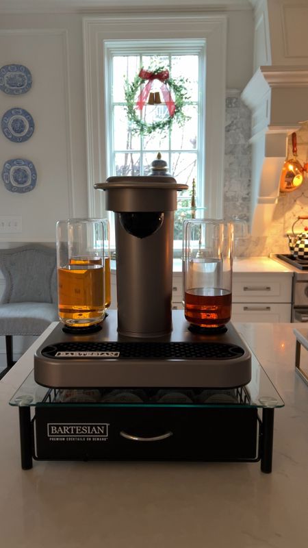Bartesian Cocktail Maker! Create hand crafted cocktails at home with a press of a button! Add your flavored capsule, press mix, and viola, your drink is ready! Cheers! 

#LTKsalealert #LTKhome #LTKGiftGuide