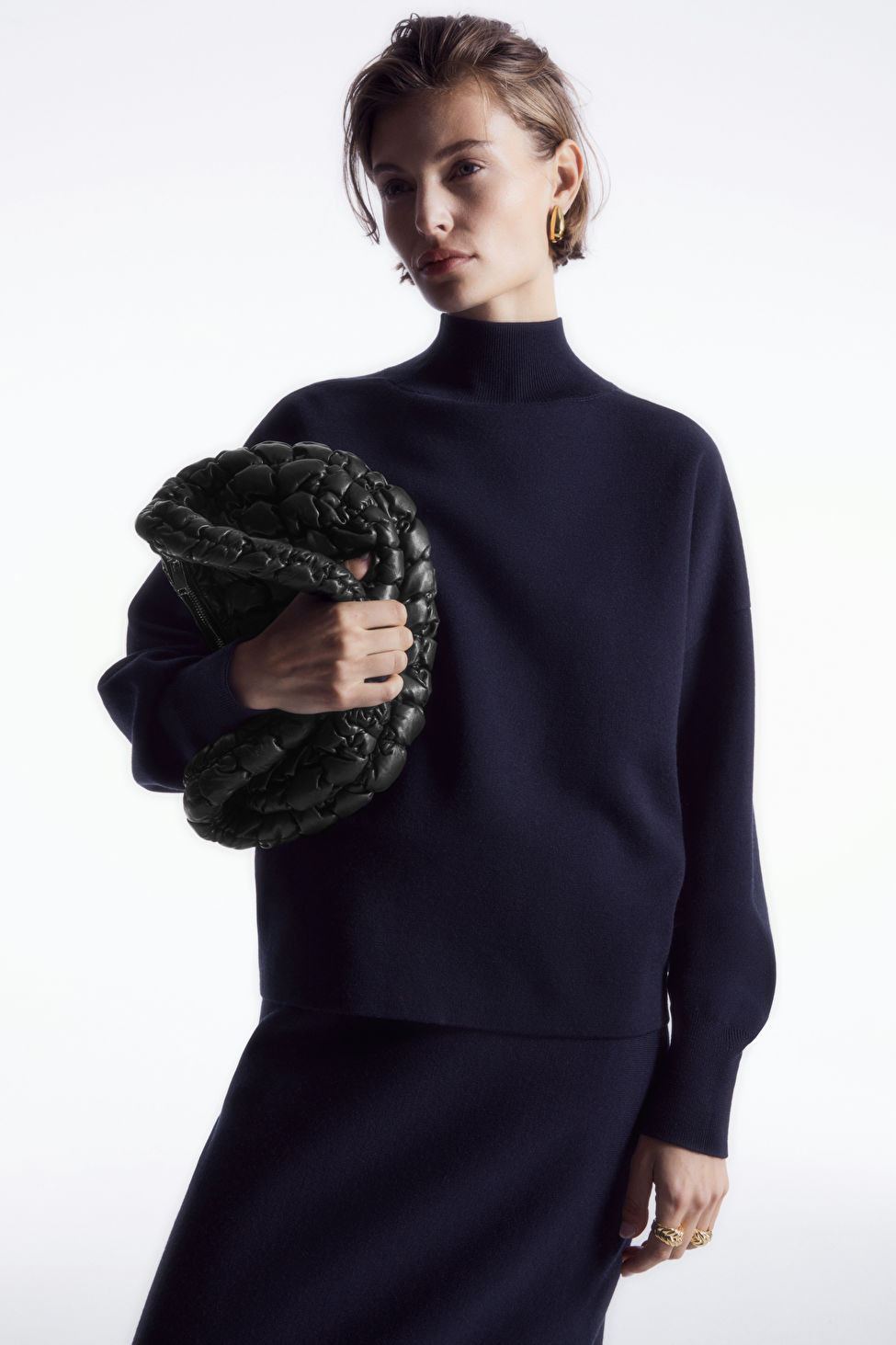 PULL COL ROULÉ LAINE DOUBLE-FACE | COS (EU)