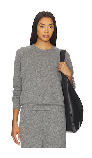 Lennon Fleece Sweatshirt in Dark Heather Grey | Revolve Clothing (Global)