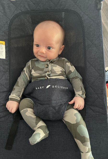 He loves his baby chair so much!! And we love his baby camo outfit 😍😍😍

#LTKhome #LTKbaby #LTKfamily