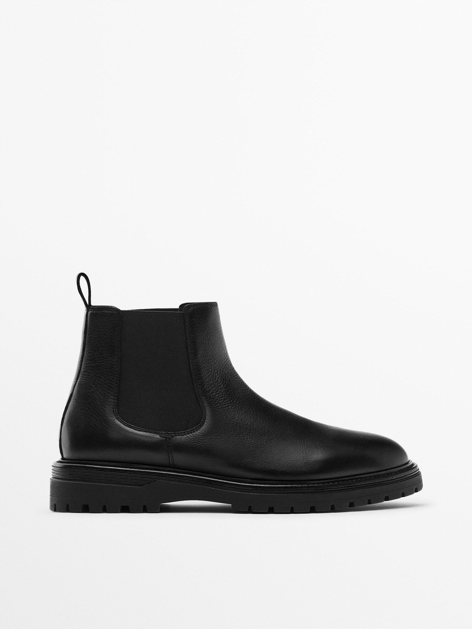 Nappa leather Chelsea boots | Massimo Dutti (US)