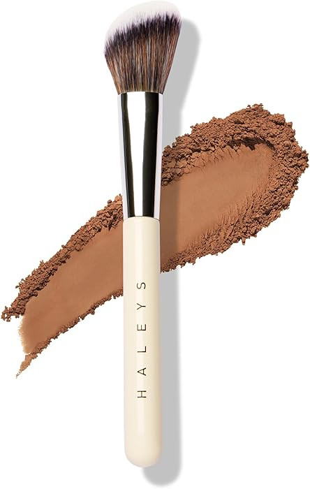 HALEYS Beauty Angled Contour Makeup Brush for Setting Powder, Cream, Foundation, Blush, Highlight... | Amazon (US)
