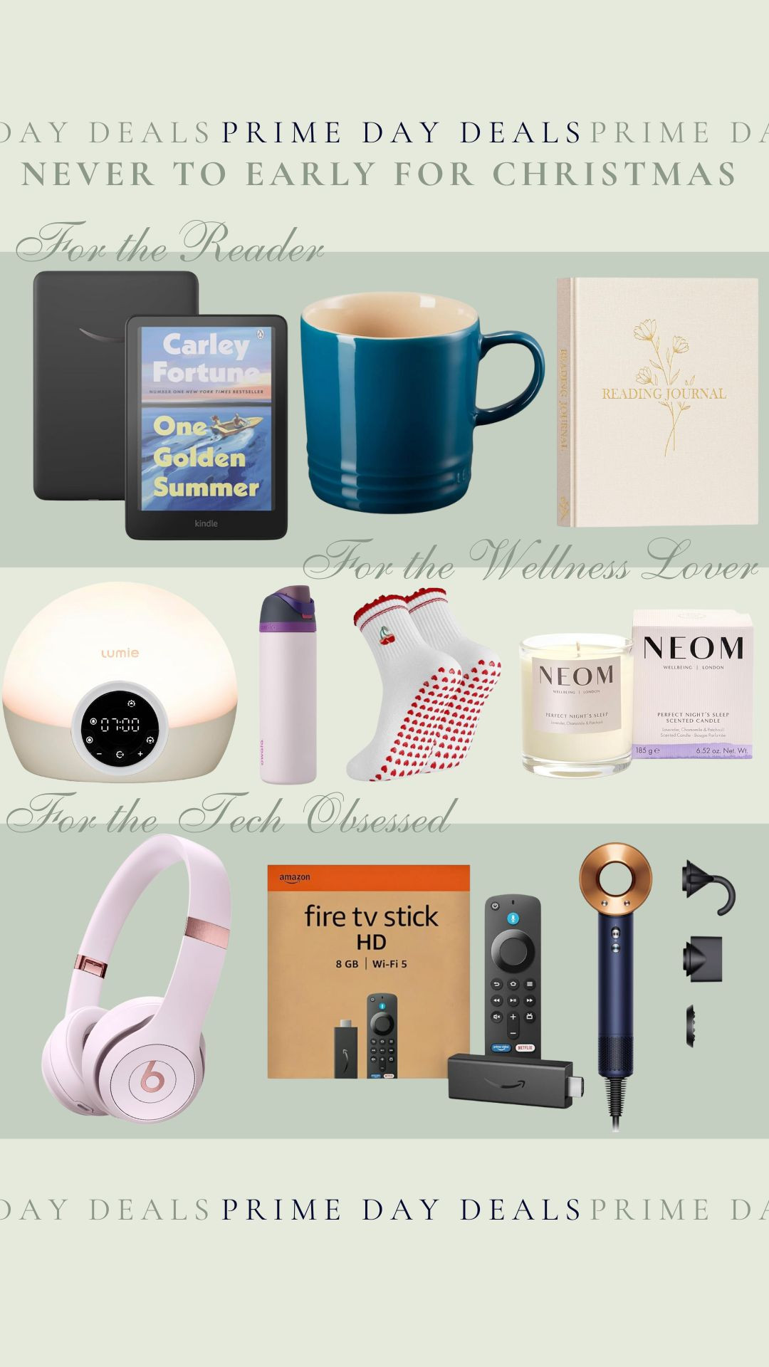 It is never to early to start buying Christmas Gifts for the special people in your life! Get ahead now with my top picks from the Amazon Prime Big Deals Day! L xx 

 

#LTKxAmazon #LTKwinter #LTKgiftguide