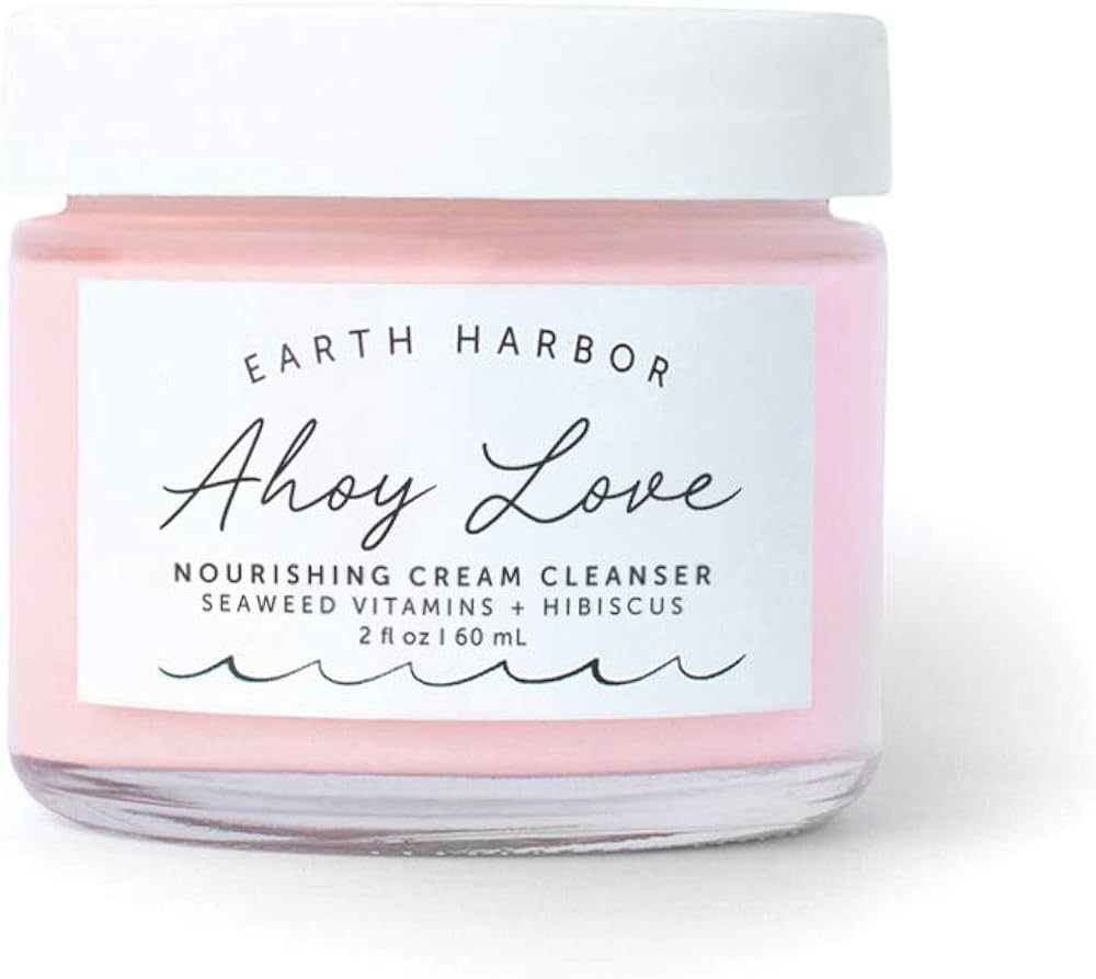 Earth Harbor | AHOY LOVE Nourishing Cream Cleanser - Cleans Without Stripping & Hydrates | Hibisc... | Amazon (US)