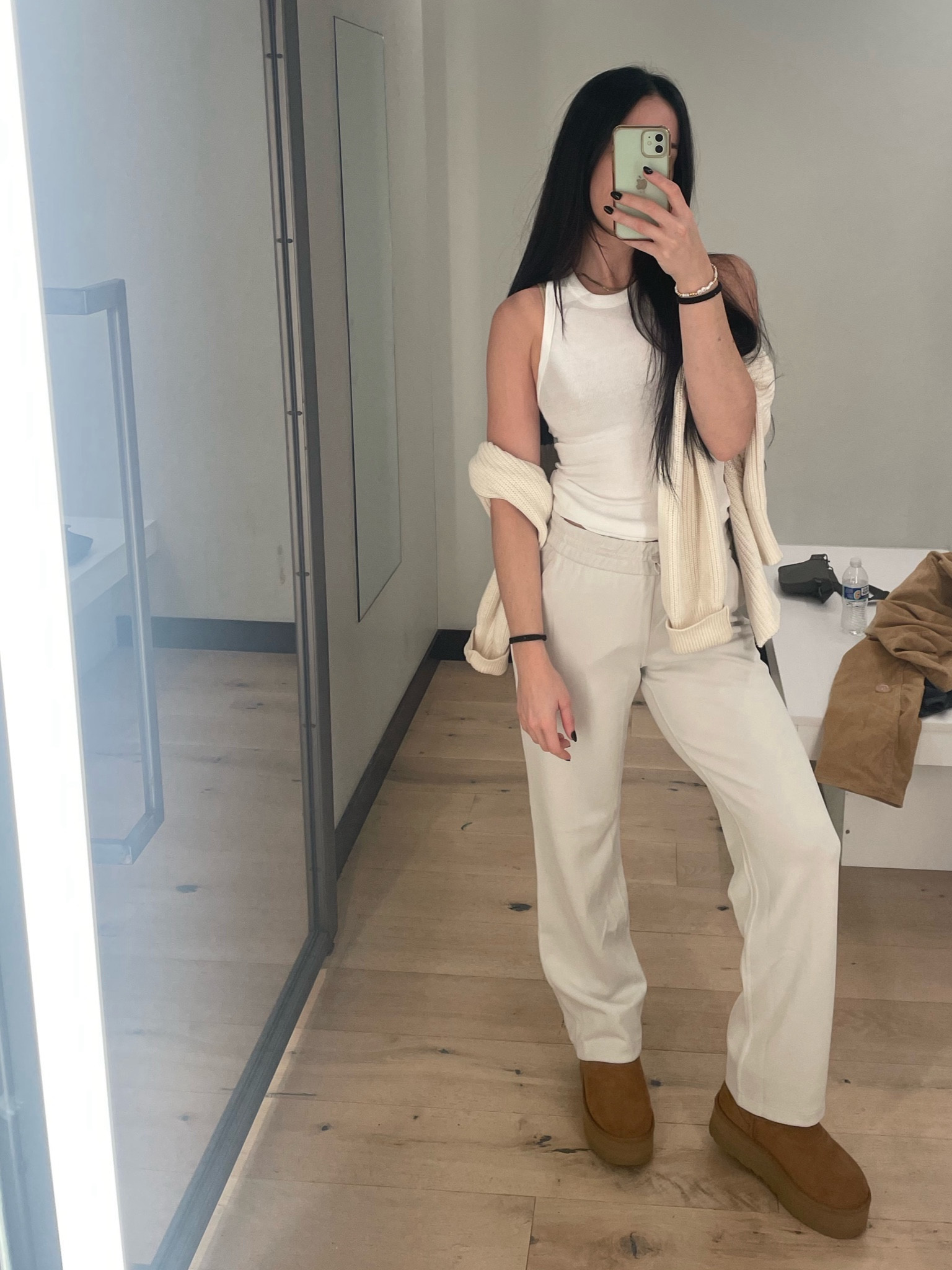 Winter white look linked. 