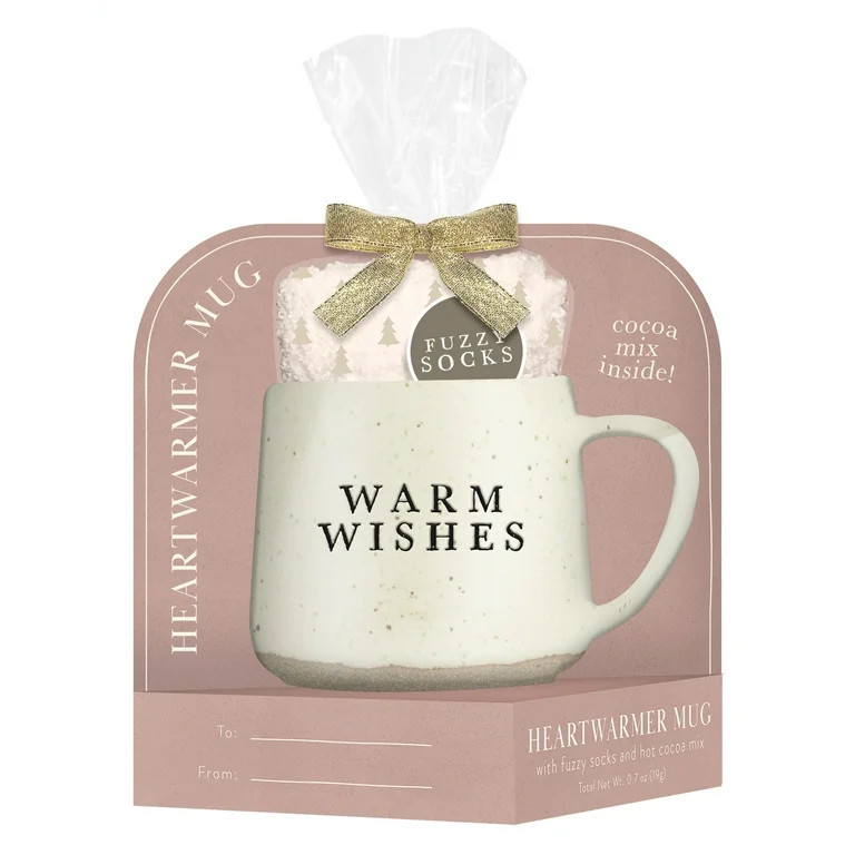Warm Wishes BRR Mug Holiday Gift Set with Socks and Cocoa | Walmart (US)