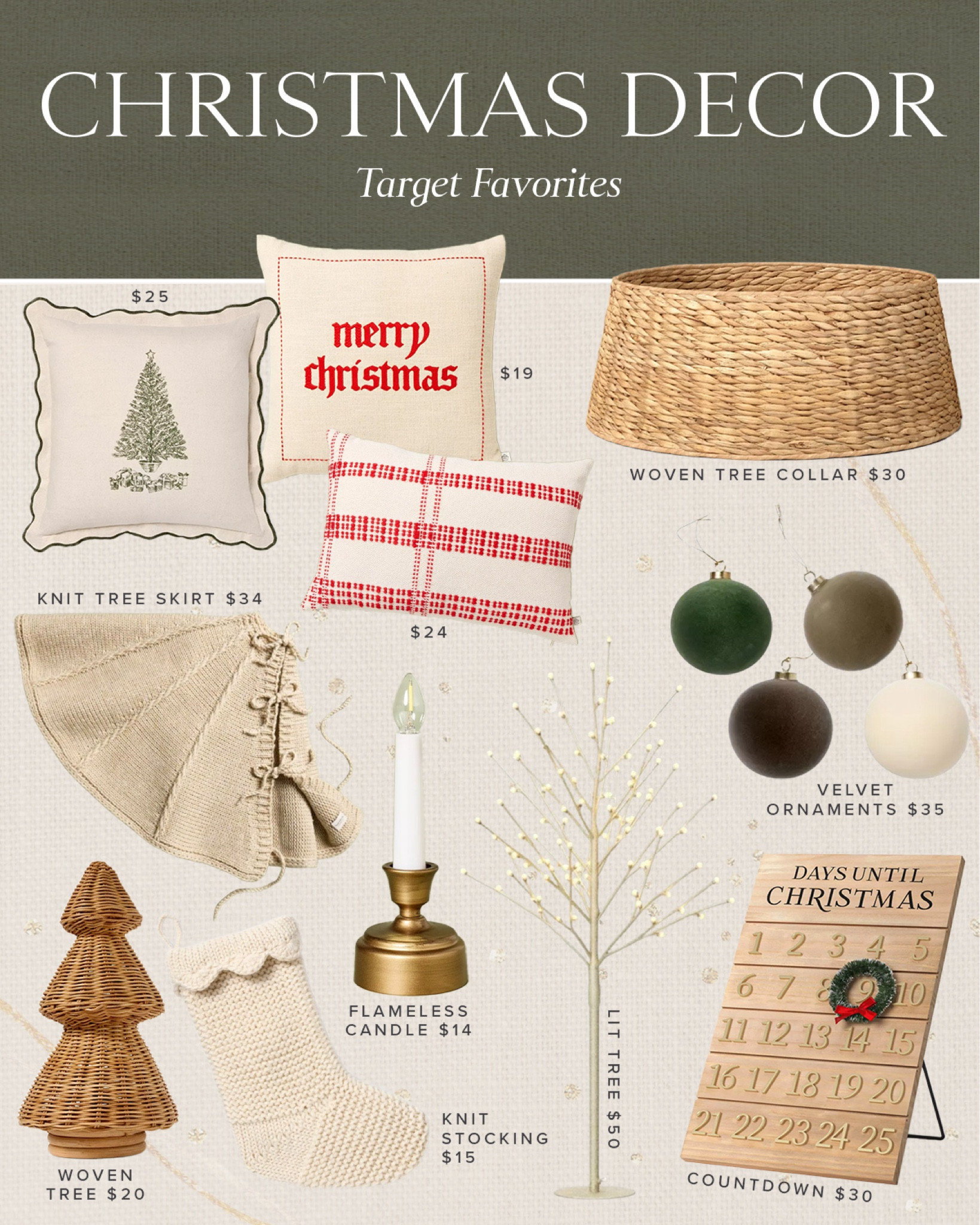 HOLIDAY \ Christmas Decor favorites from Target 🕯️🌲

Decorating
Pillows
Ornaments 

#LTKHome #LTKHoliday #LTKFindsUnder50