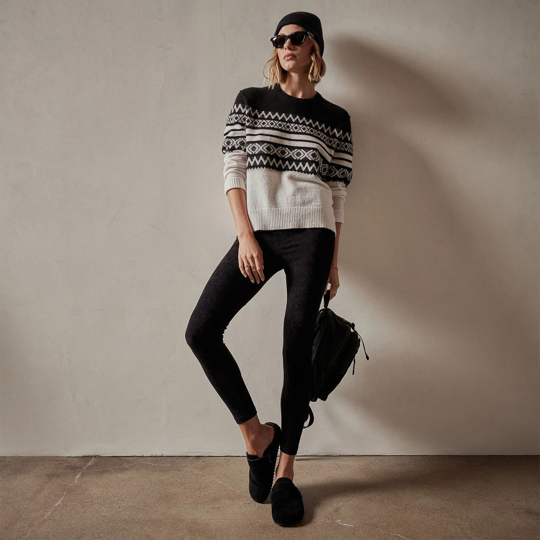 Fair Isle Cotton Cashmere Sweater | James Perse (US)
