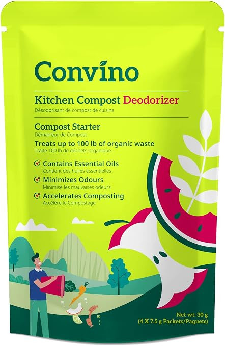 Convino: A Compost Starter/ Accelerator Which Help to Reduce Kitchen Waste Odor and Convert Yard ... | Amazon (US)