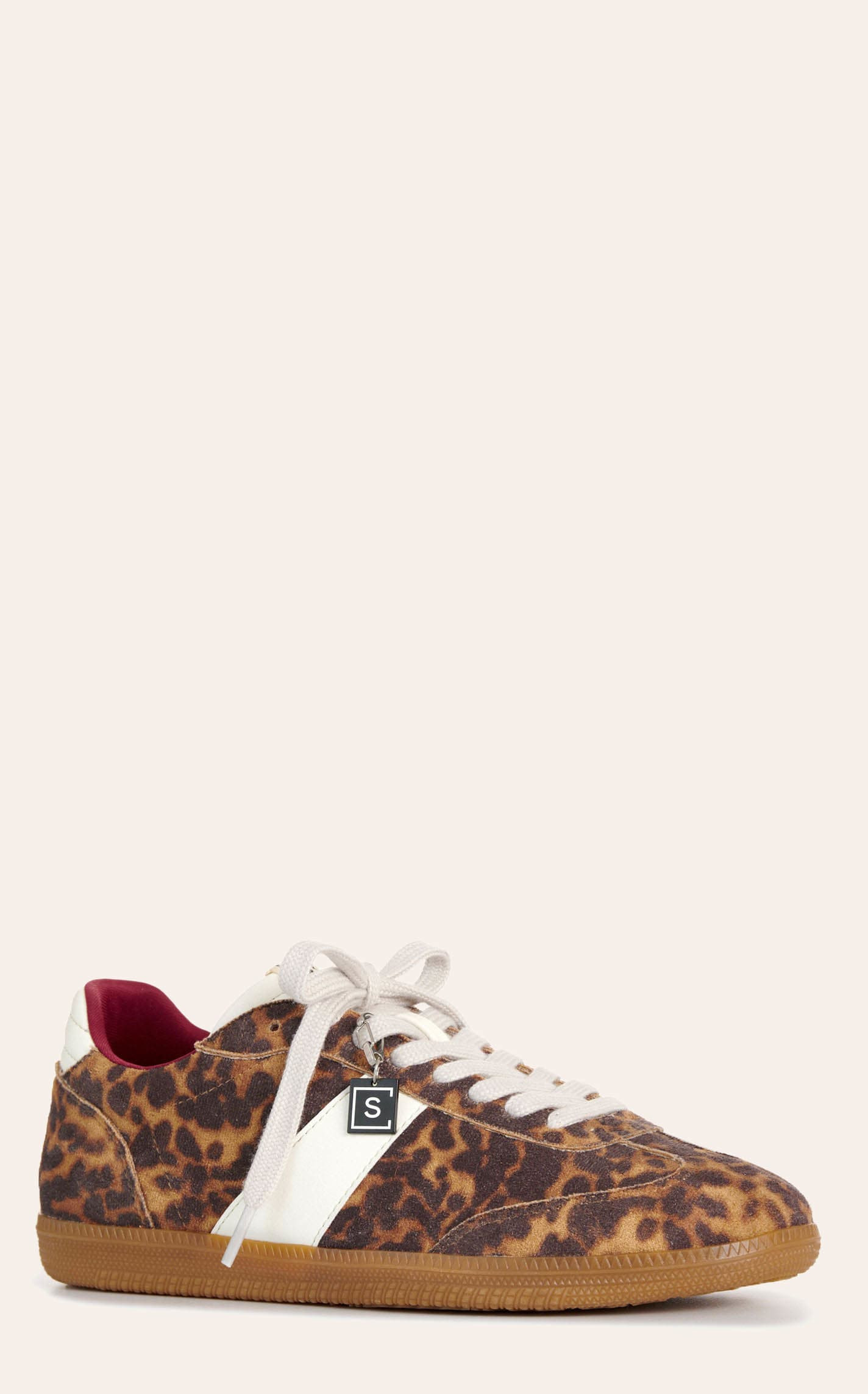Shushop Women's Sydney Leopard Print Faux Suede Sneakers - 8.5xB - From Cavender's | Cavender's