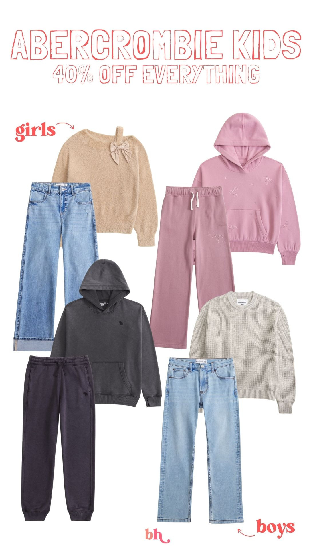 Abercrombie Kids 40% off everything! Use code CYBERAF for an extra 15% off!!

sale alert, watchnow, black friday, cyber week, holiday outfit, gifts for her, gifts for him, seasonal, britt horton 

 

#LTKHoliday #LTKSeasonal #LTKFindsUnder100