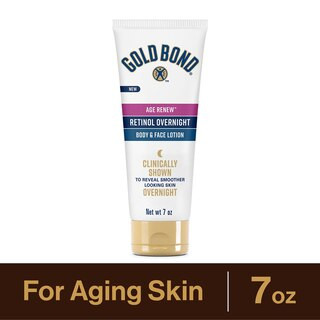 Gold Bond Age Renew Retinol Overnight Body & Face Lotion, 7 OZ | CVS Health