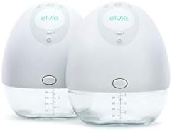 Amazon.com : Elvie Pump (Double) Smart Wearable Electric Breast Pump | Hands-Free Portable Breast... | Amazon (US)