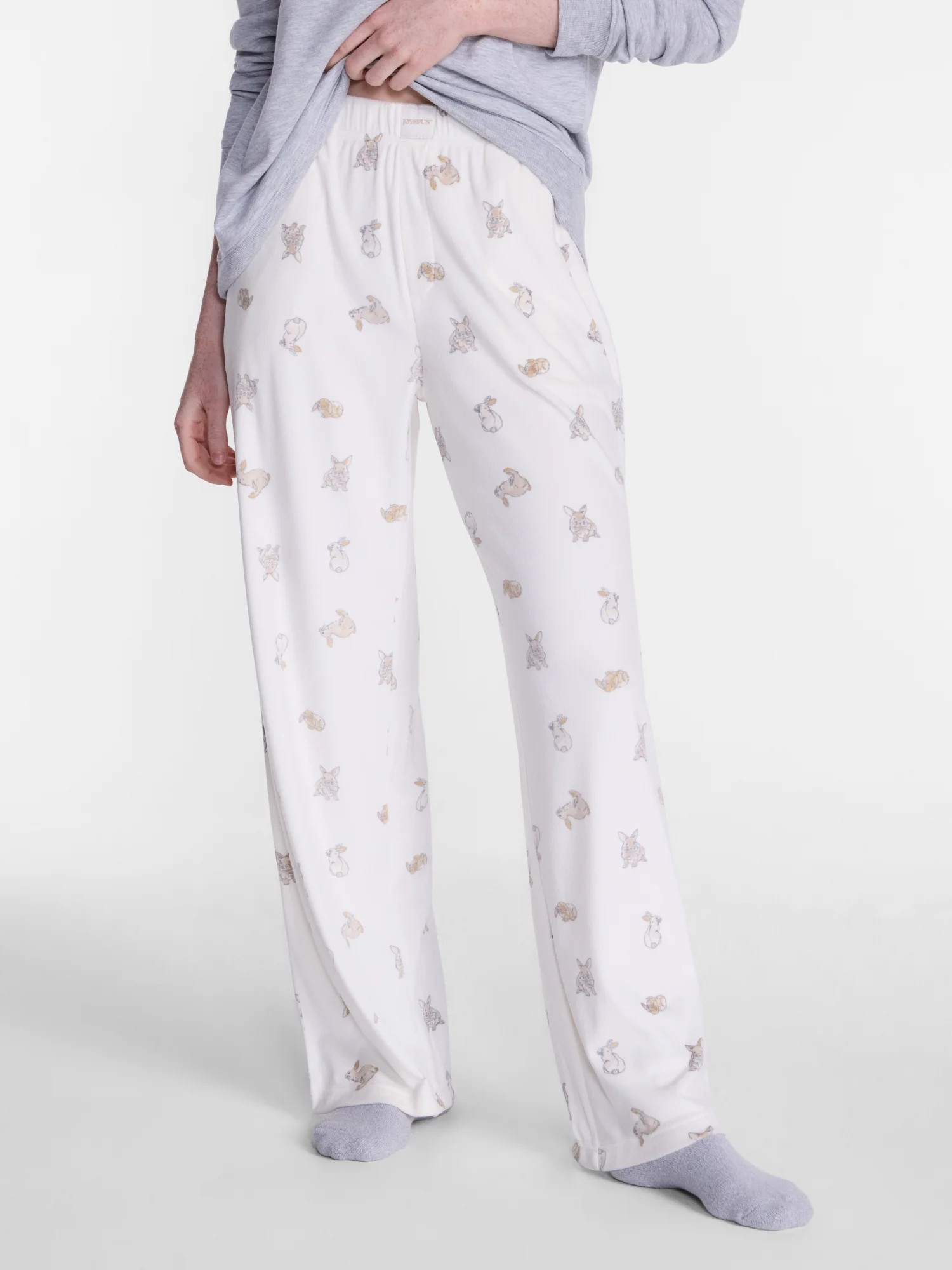 Joyspun Women's Velour Sleep Pants, Sizes XS-3X | Walmart (US)
