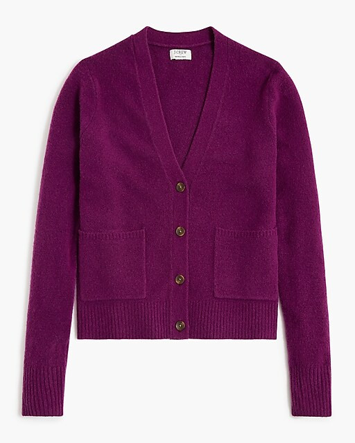 V-neck cardigan sweater in extra-soft yarn | J.Crew Factory