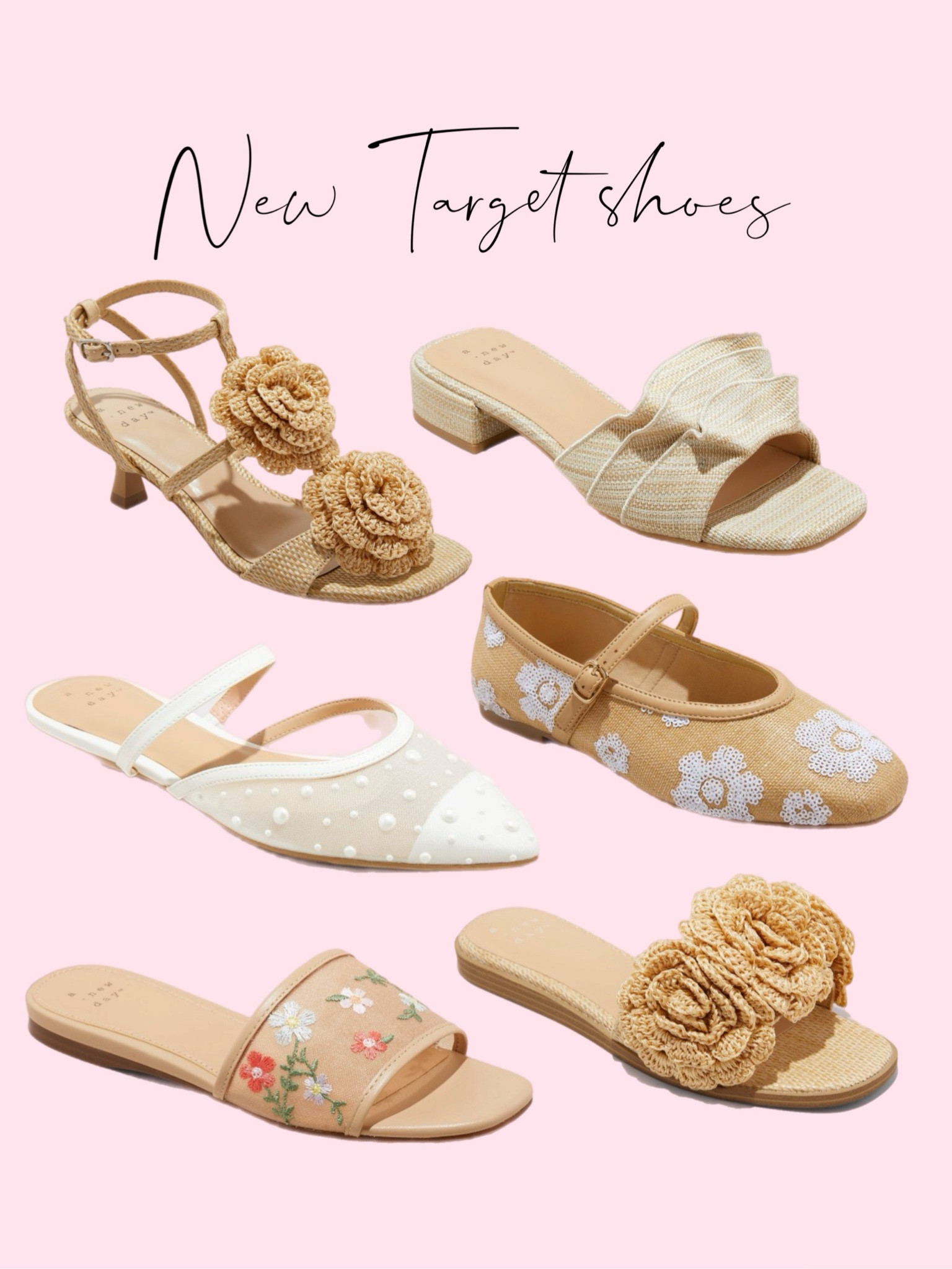 Spring sandals from target. These are the perfect affordable women’s shoes for spring! 

#LTKFindsUnder50 #LTKStyleTip #LTKShoeCrush