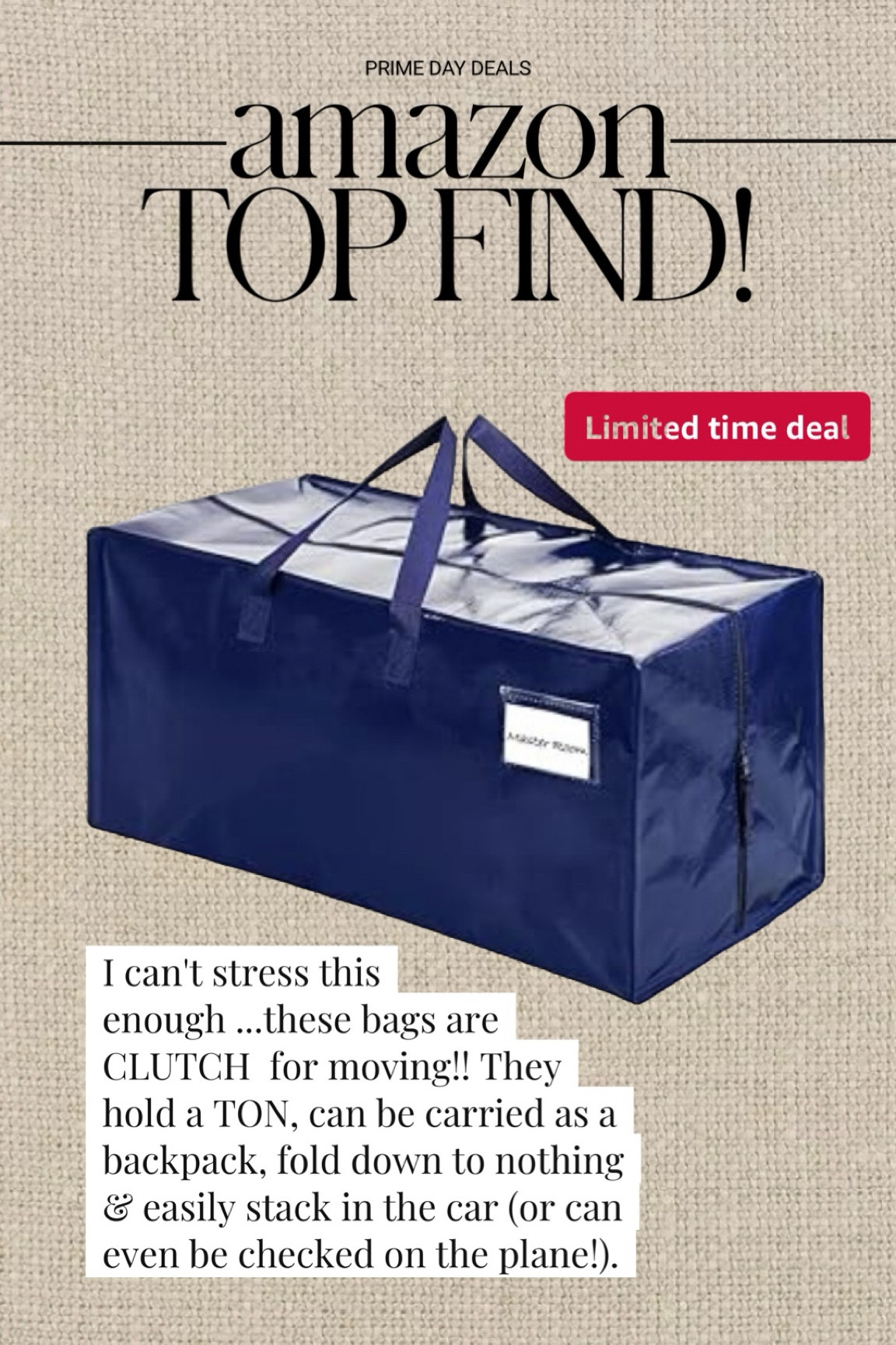 Moving your little bird to college this summer?! These bags are a MUST HAVE!!!!