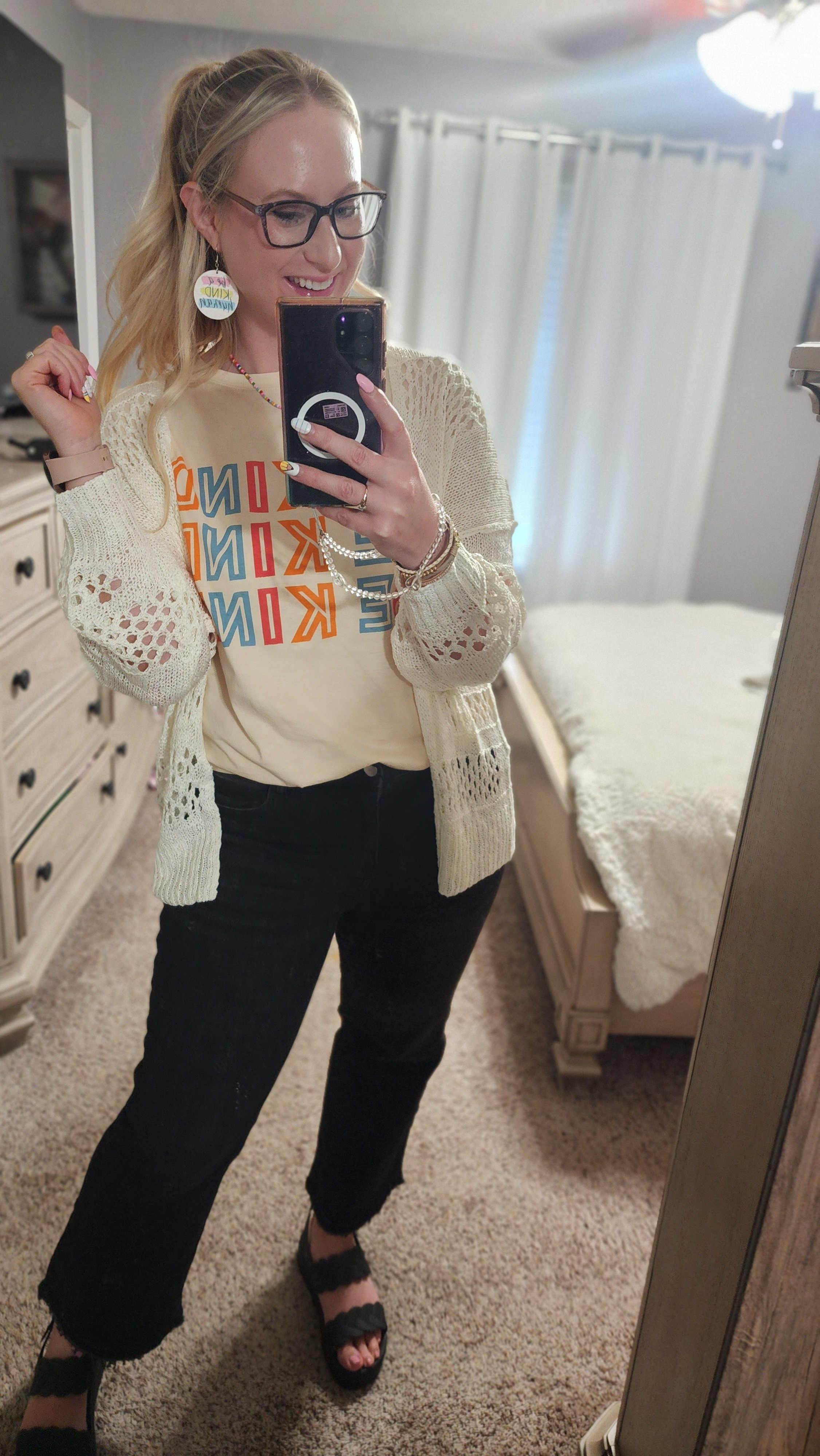 Be kind... be a kind human 💕Teacher Outfit of the Day 🍎 Teacher Outfit | Teacher Style | Teacher Fashion | Affordable Fashion | Midsize Style | Amazon Finds | Fall Fashion | Fall Style | Fall Outfit | Back to School ✨️ 

#LTKMidsize #LTKStyleTip #LTKWorkwear