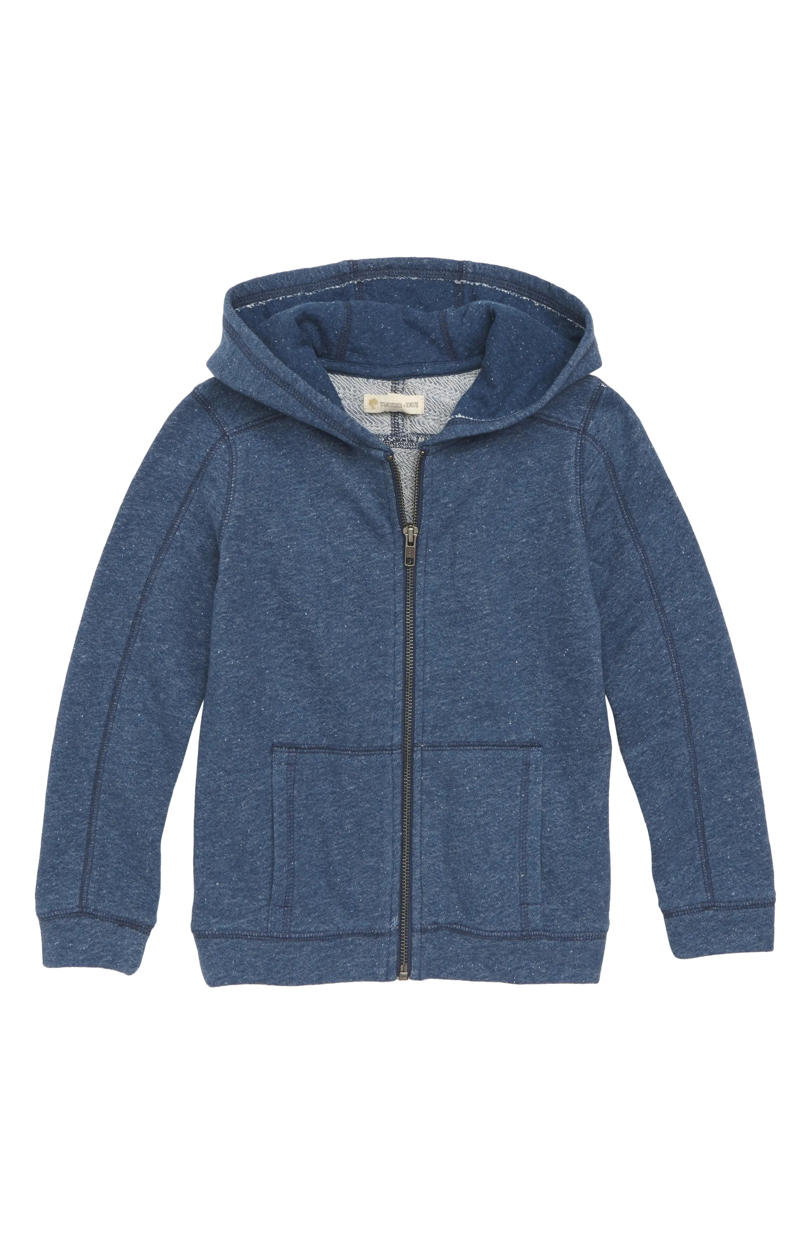 Tucker + Tate Full Zip Fleece Hoodie (Toddler Boys, Little Boys & Big Boys) | Nordstrom