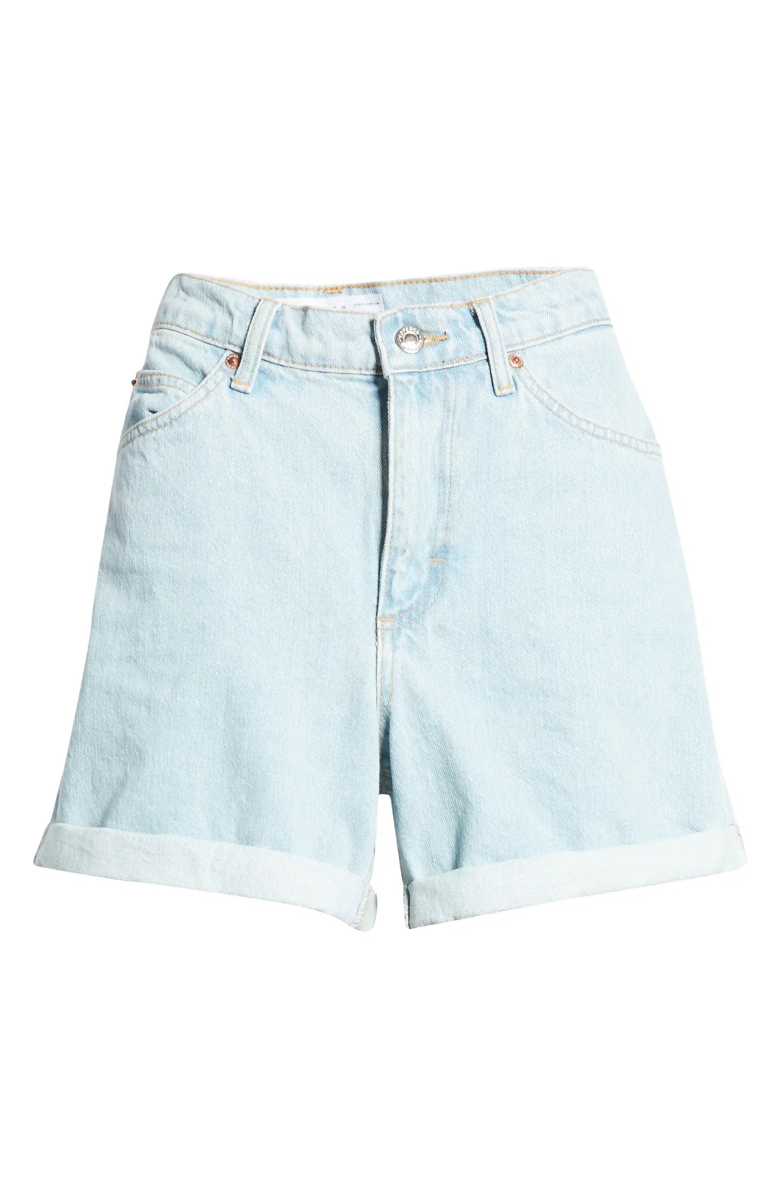 Roll Hem Mom Denim Shorts | Nordstrom