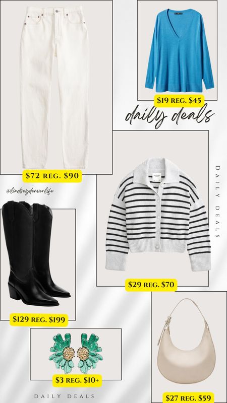 Daily Deals

Mango sale save 30%
Ecru jeans, striped sweater, black cowboy boots, floral earrings, blue sweater

"Helping You Feel Chic, Comfortable and Confident." -Lindsey Denver 🏔️ 

Easter dress Spring outfits Home decor Vacation outfits Living room decor Travel outfits Spring dress    Wedding Guest Dress  Vacation Outfit Date Night Outfit  Dress  Jeans Maternity  Resort Wear  Home Spring Outfit  Work Outfit
#Nordstrom  #tjmaxx #marshalls #zara  #viral #h&m   #neutral  #petal&pup #designer #inspired #lookforless #dupes #deals  #bohemian #abercrombie    #midsize #curves #plussize   #minimalist   #trending #trendy #summer #summerstyle #summerfashion #chic  #black #samba  #sneakers #adidas  

Follow my shop @Lindseydenverlife on the @shop.LTK app to shop this post and get my exclusive app-only content!

#liketkit #LTKstyletip #LTKfindsunder50 #LTKmidsize
@shop.ltk
https://liketk.it/4C3VE