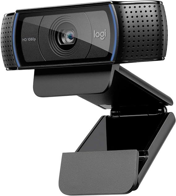 Logitech HD Pro Webcam C920, Widescreen Video Calling and Recording, 1080p Camera, Desktop or Lap... | Amazon (US)