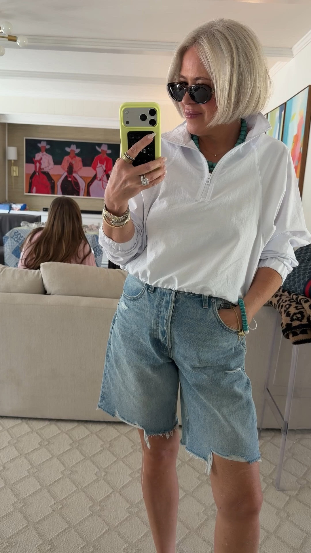 styled the jorts with this pull over from Alo! love that it’s casual but still cute!

#LTKootd #LTKgrwm #LTKdayinmylife