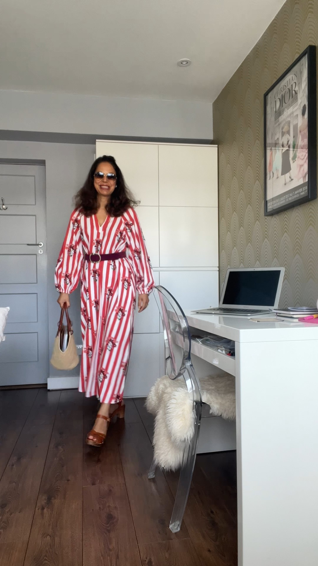 Size down on dress 

#LTKautumn #LTKeurope #LTKover50style