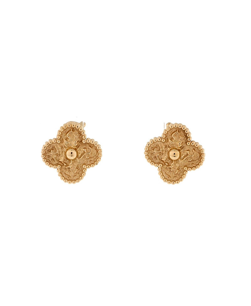 Pre-Owned Van Cleef & Arpels Vintage Alhambra Earrings 18K Gold | Bloomingdale's (US)
